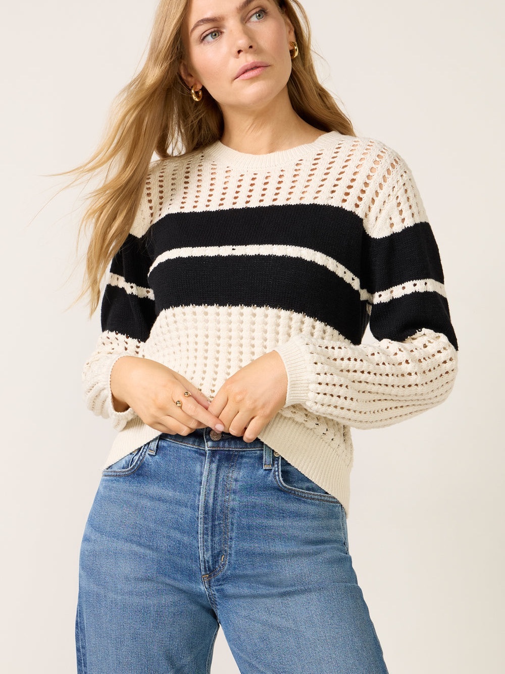 SPORTY OPENWORK POPOVER